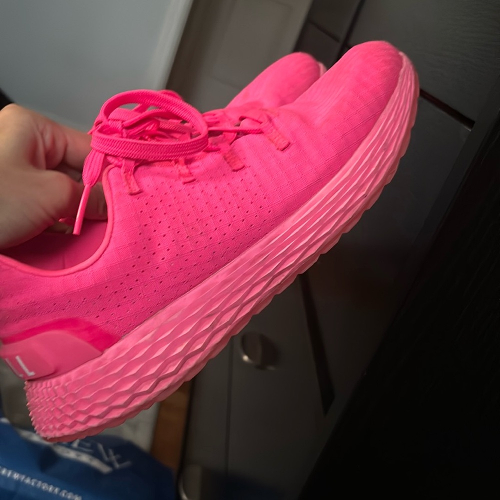 Hot pink No Bull sneakers - 8.5